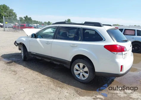 2010 Subaru Outback 2.5I Premium from USA, damaged, VIN 4S4BRCCC9A3322850